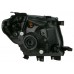 Ford Ranger 2011-2016 Black Inner Halogen Head Lamp Unit Passenger Side